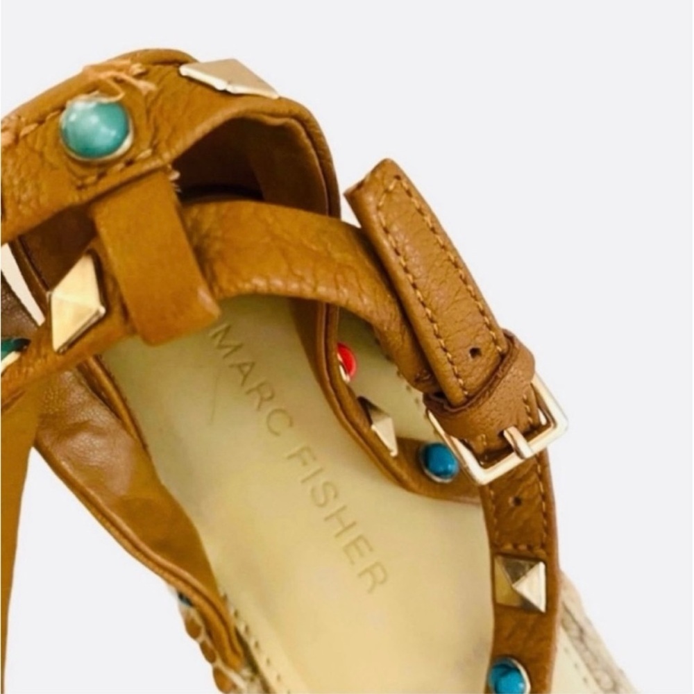 *SOLD* Marc Fisher Women’s Studded Espadrilles - Picture 5 of 12